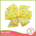 Yellow and blue wave punctate flower vogue hair ornaments